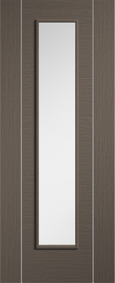 Chocolate Grey Alcaraz Long Light Glazed